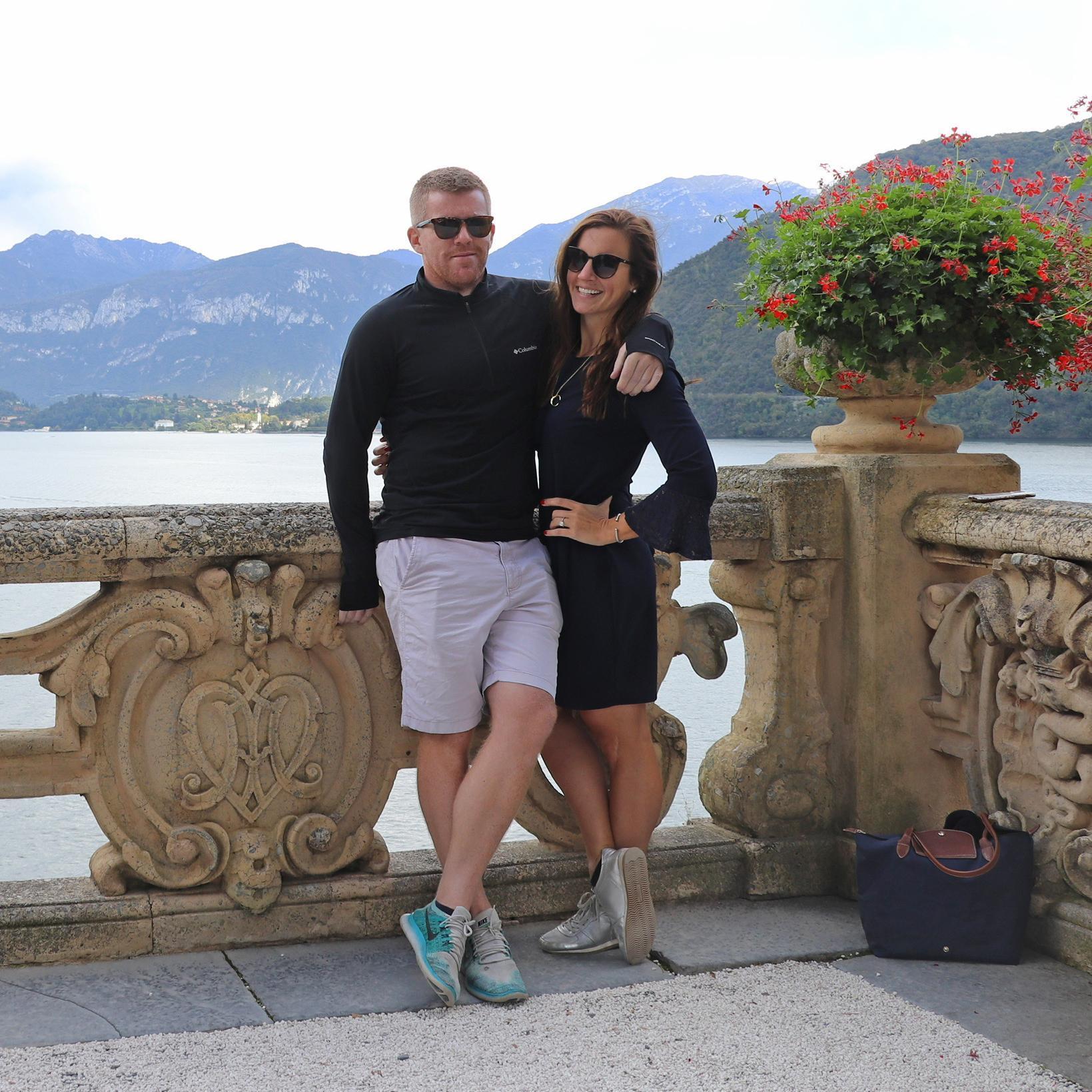 At Villa Balbiano in Lake Como
