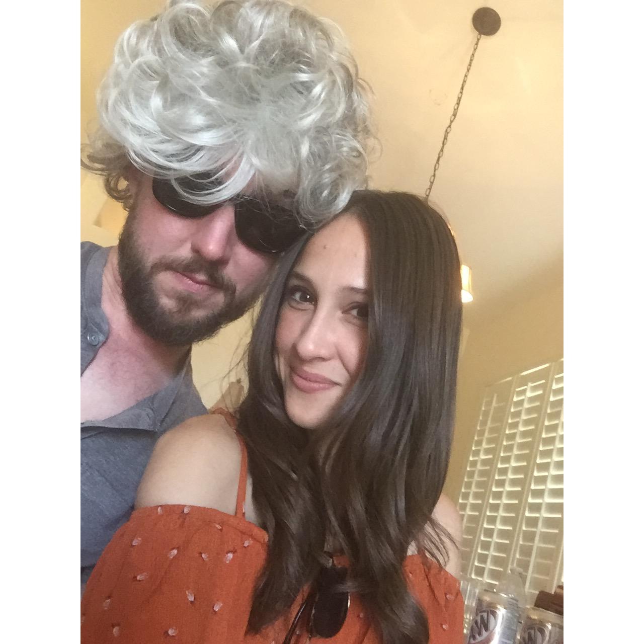 This was the one of the first times Devin met my family... lol. He left a lasting impression!