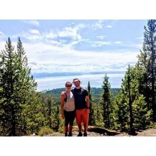 Top of the big hill in Grand Tetons National Park 2017