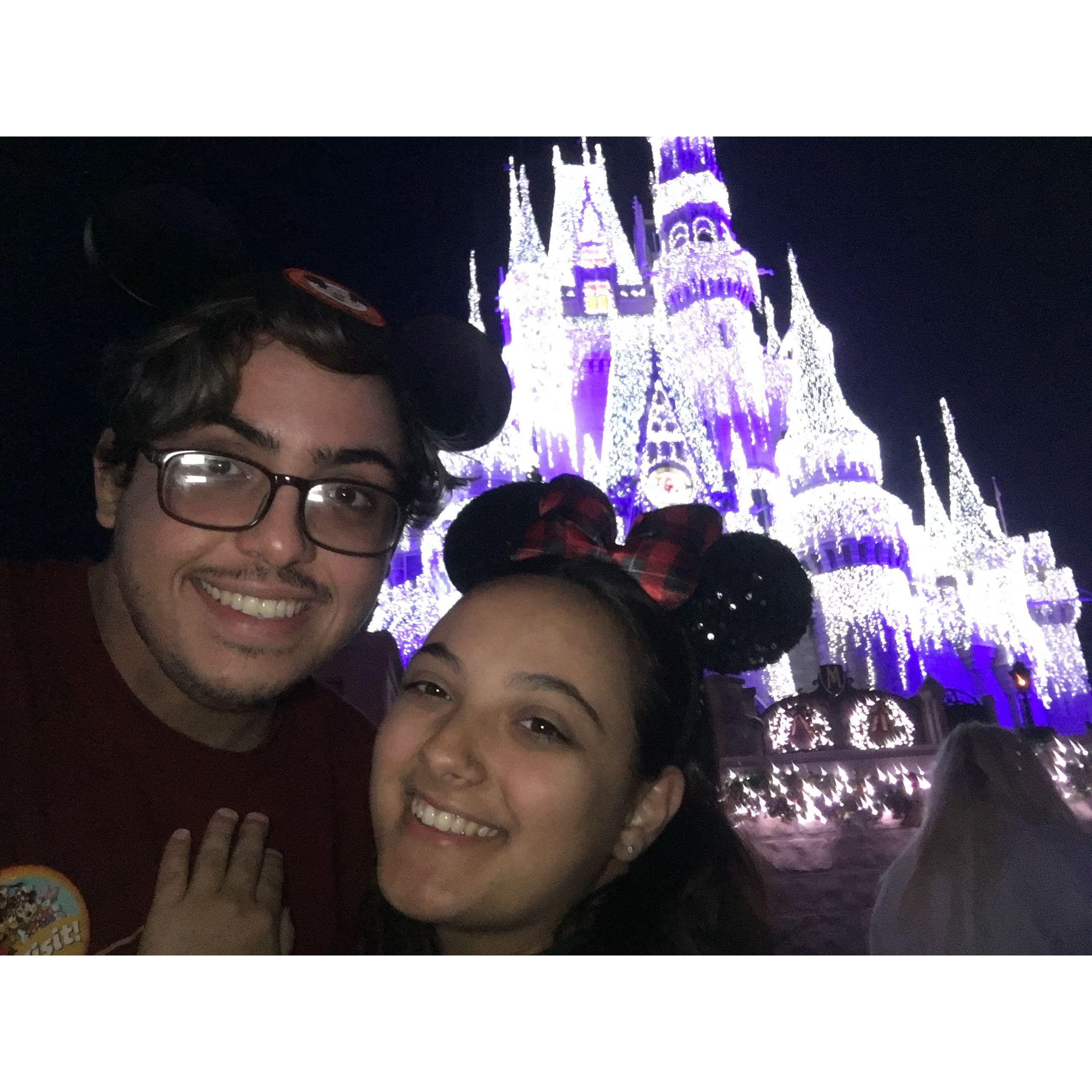November 2016, Jordan's first trip to Disney World