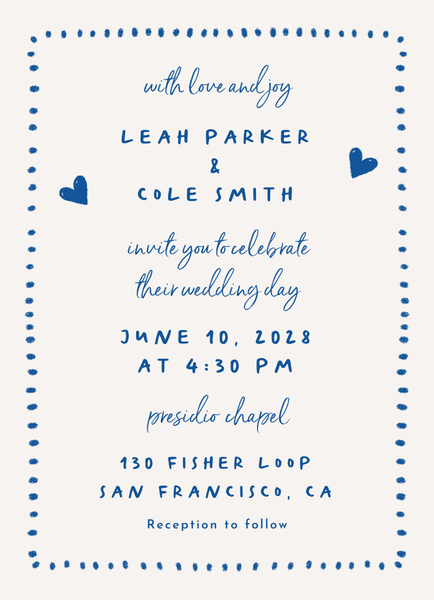 Ceres Classic | Light Oatmeal | Zola Wedding Invitations