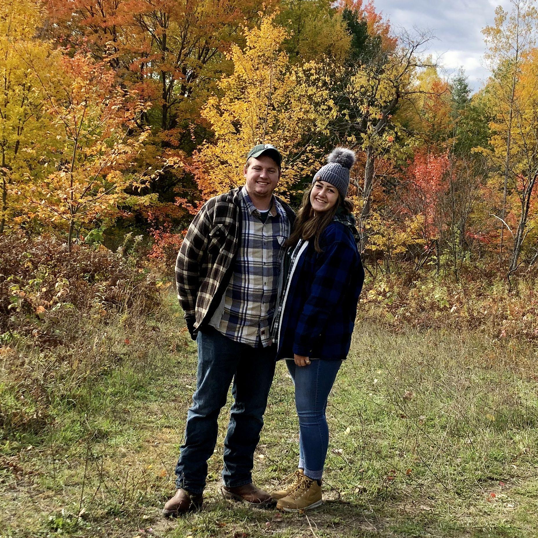 October 19, 2029. Our first time up north together.
