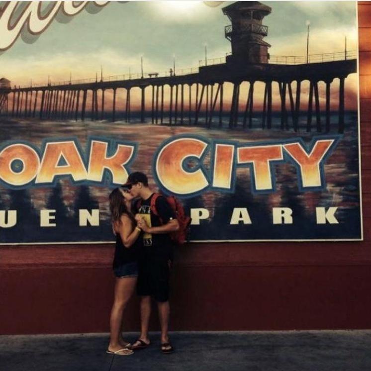 First water park together. 2014