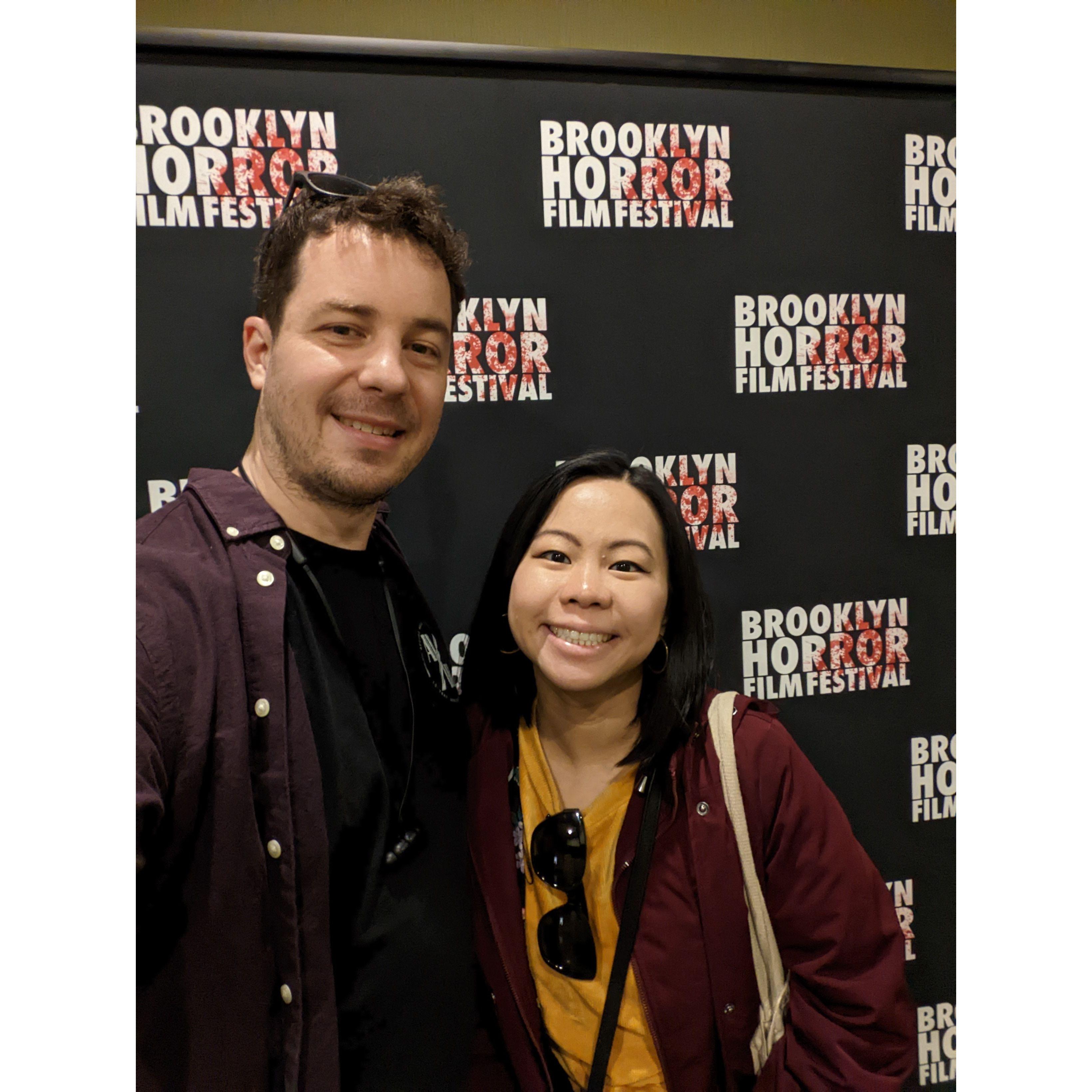 Our appreciation for Halloween also led us to enjoying horror movies at the Brooklyn Horror Film Festival.