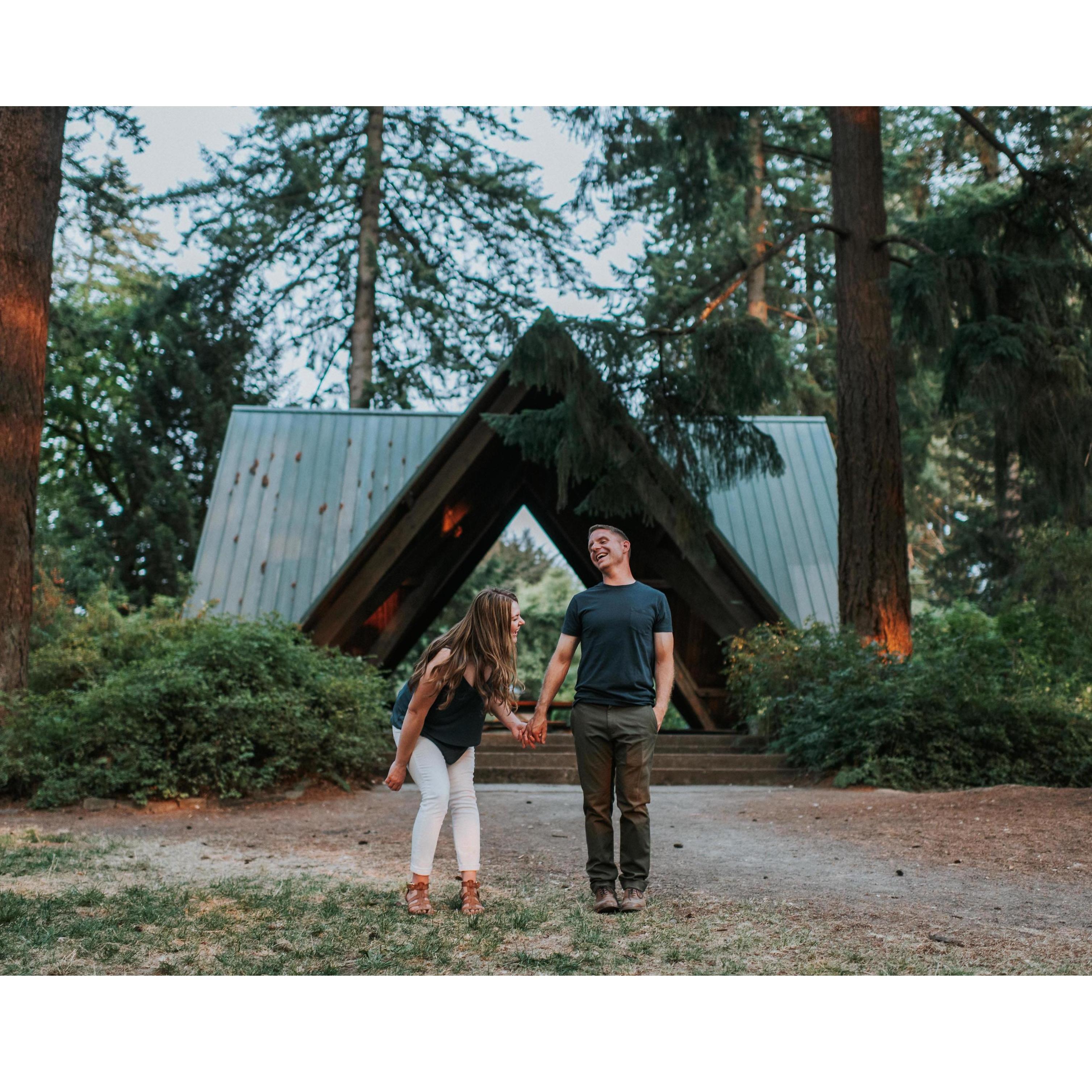 Engagement photos by Matt Schmachtenberg Photography.