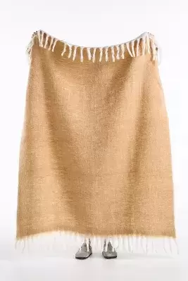 Cozy Cocoon Fringed Throw