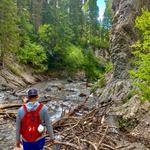 Donut Falls Summer Trailhead
