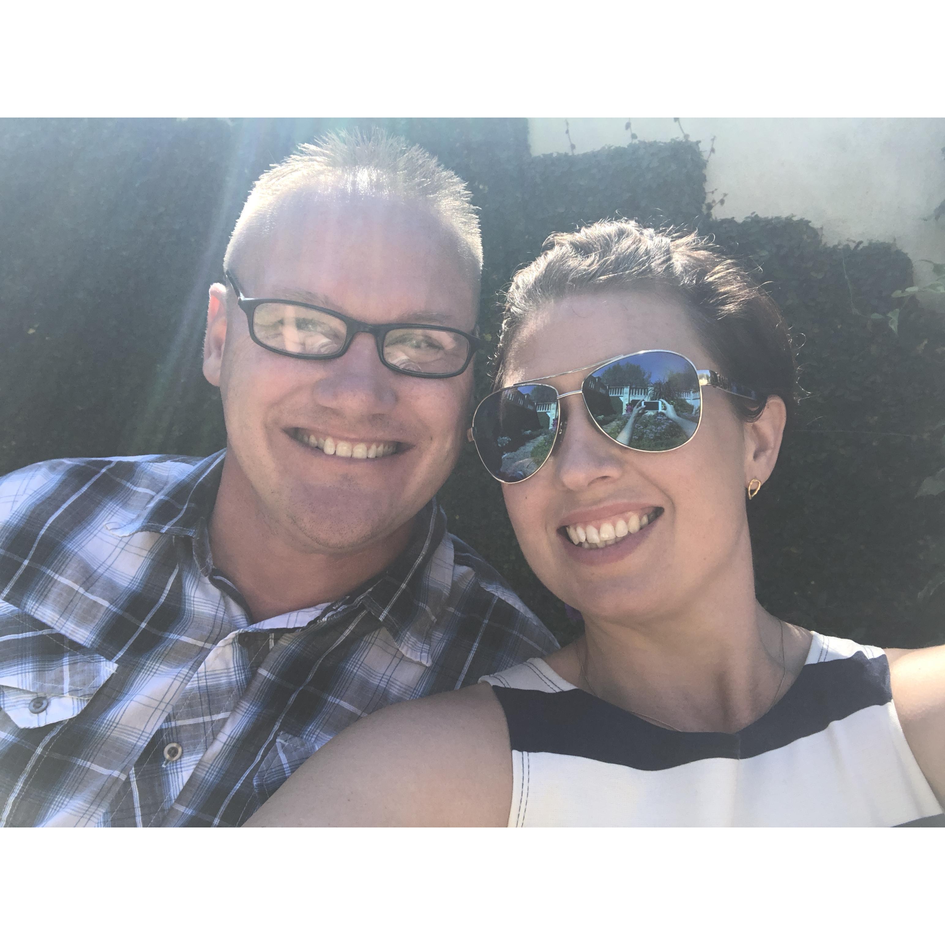 Enjoying a day in Dallas!