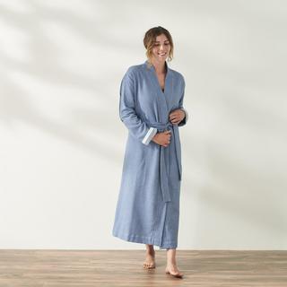Unisex Mediterranean Organic Modern Robe