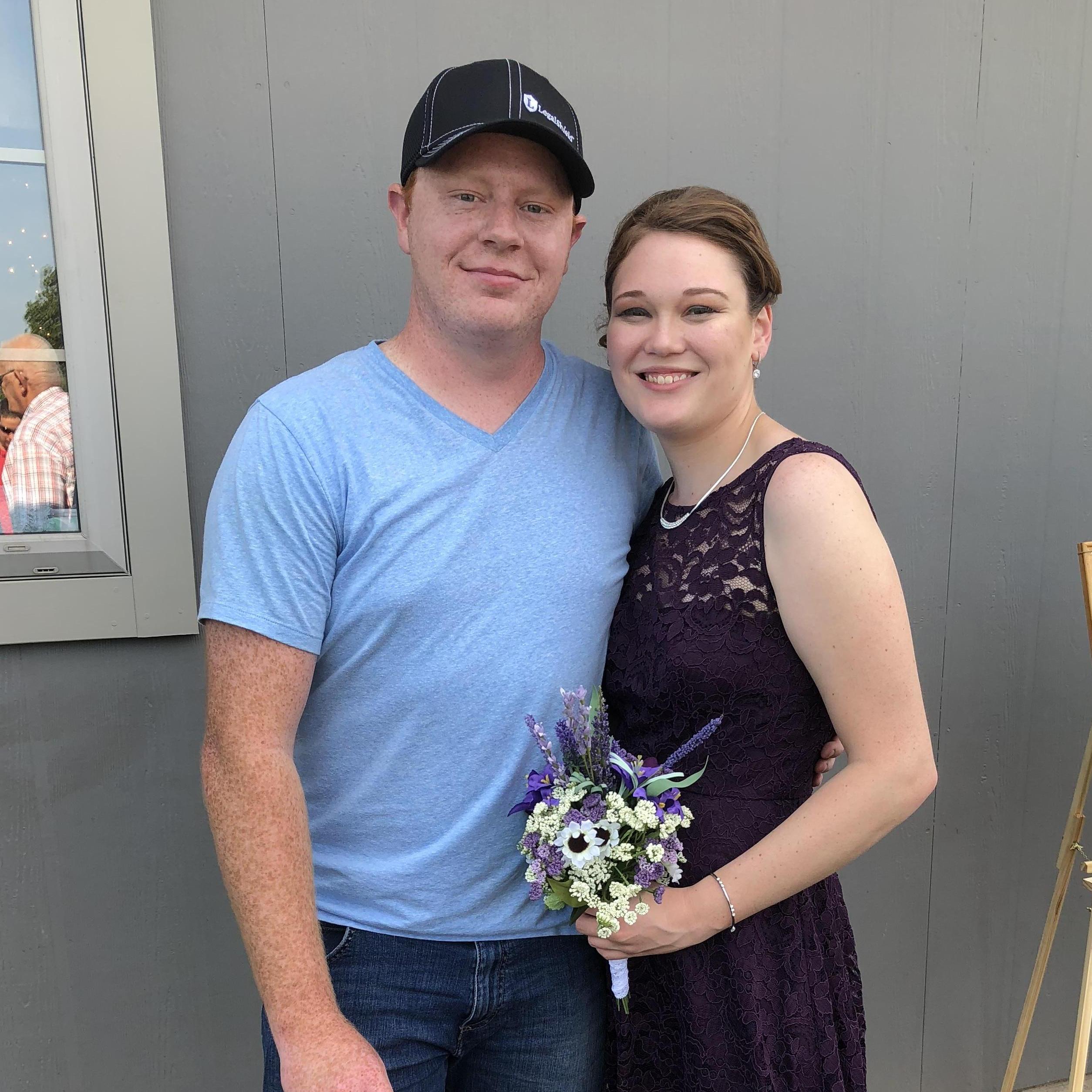 This photo was taken at Allison's wedding