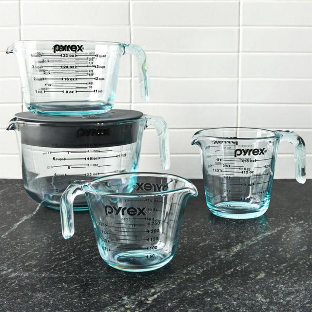 Pyrex Measuring Cups - Whole Set