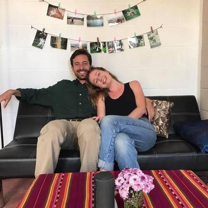 At our home in Santa Clara La Laguna, during a visit with Liana :)