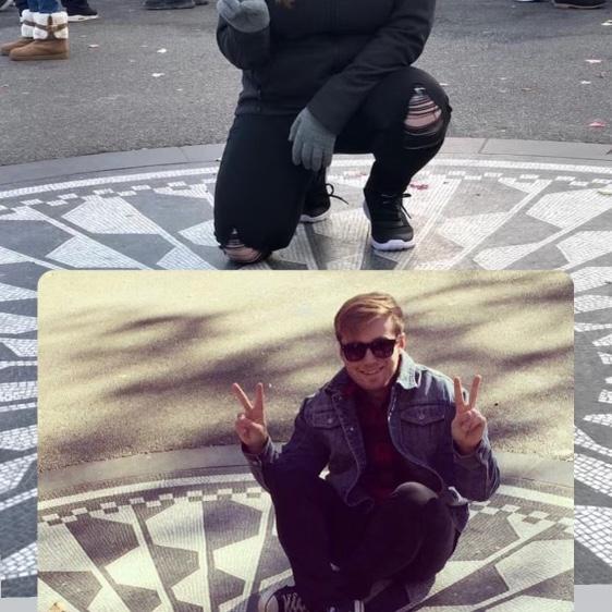 Imagine that! Our online dating meet cute.