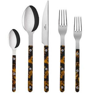 Bistro Shiny 5 PCS Place Setting -Tortoise