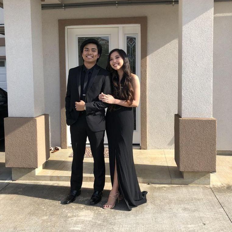 Second prom together.