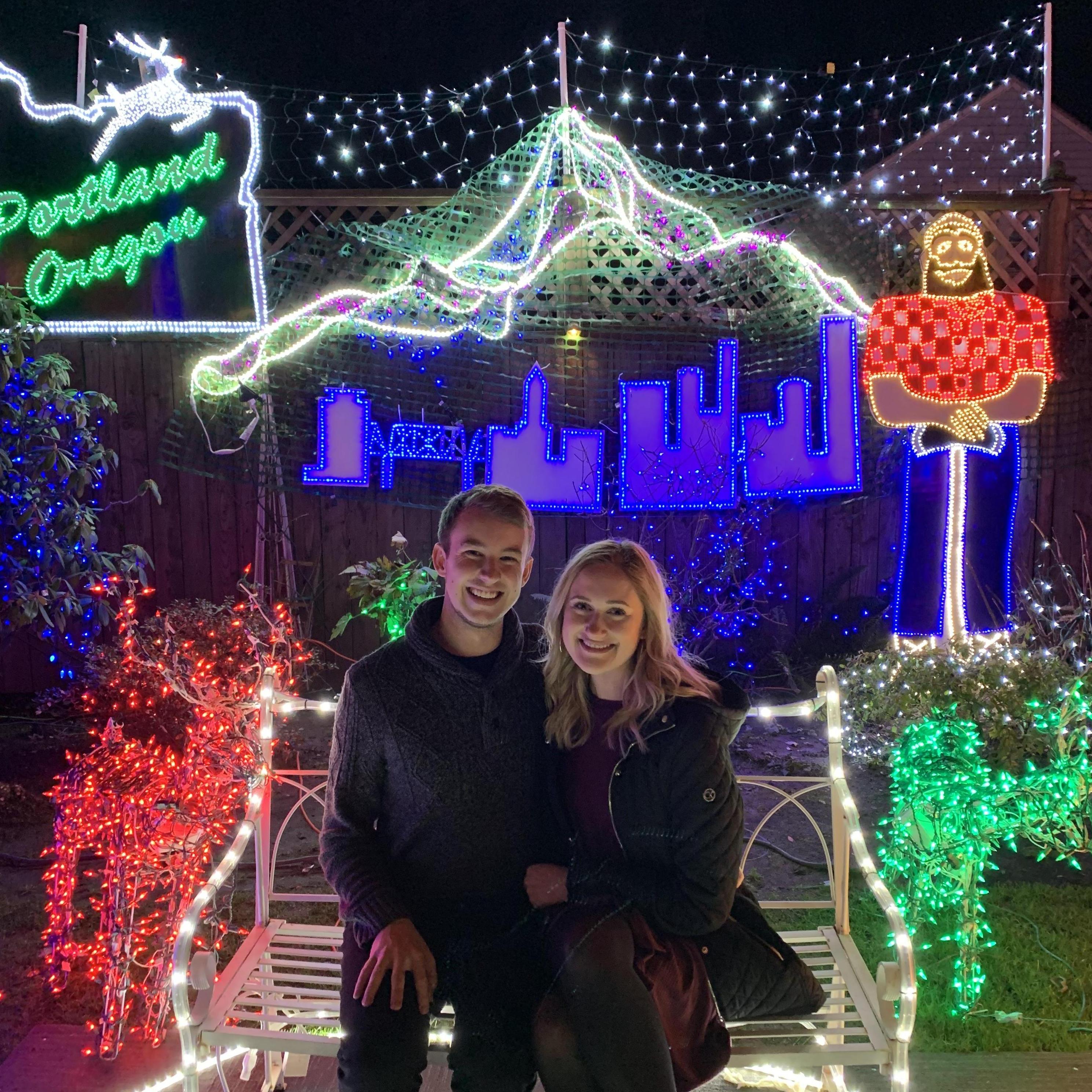 Arek and Lauren went on a special Christmas date at the Victorian Belle Mansion in Portland, OR. At the end of the night, they said 'I love you' for the first time!