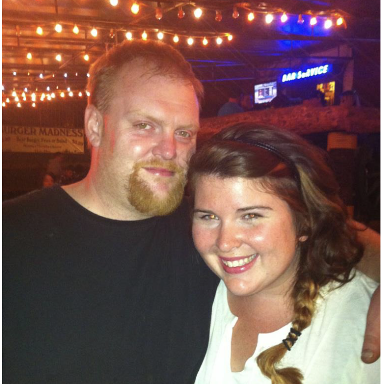 Our first picture together! St. Patty's day 2013!