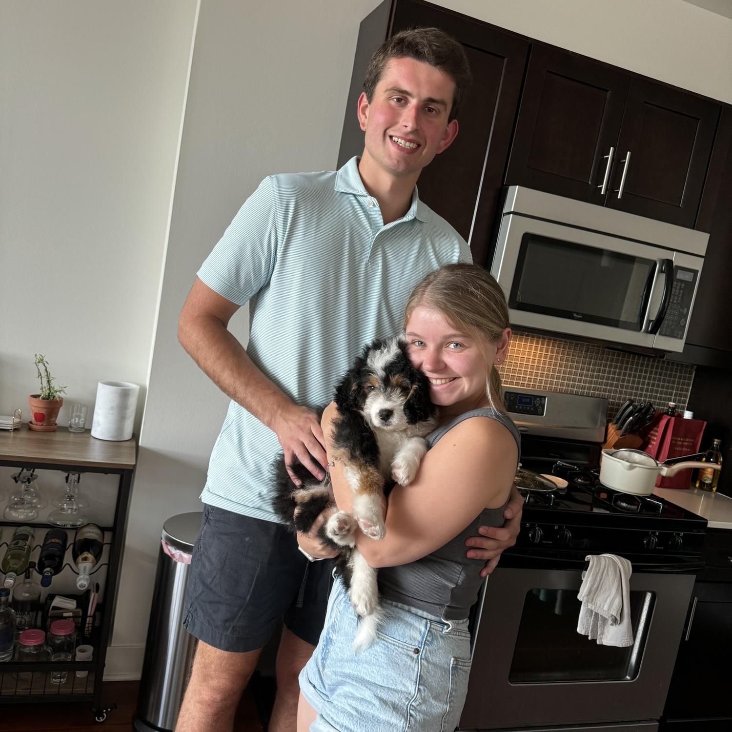 Our first puppy!
