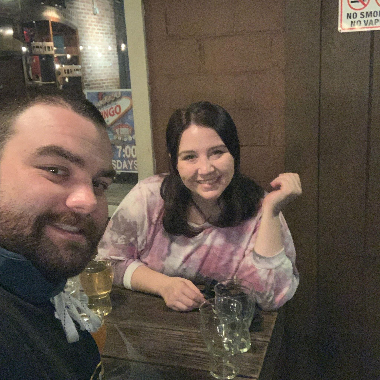 on a date
