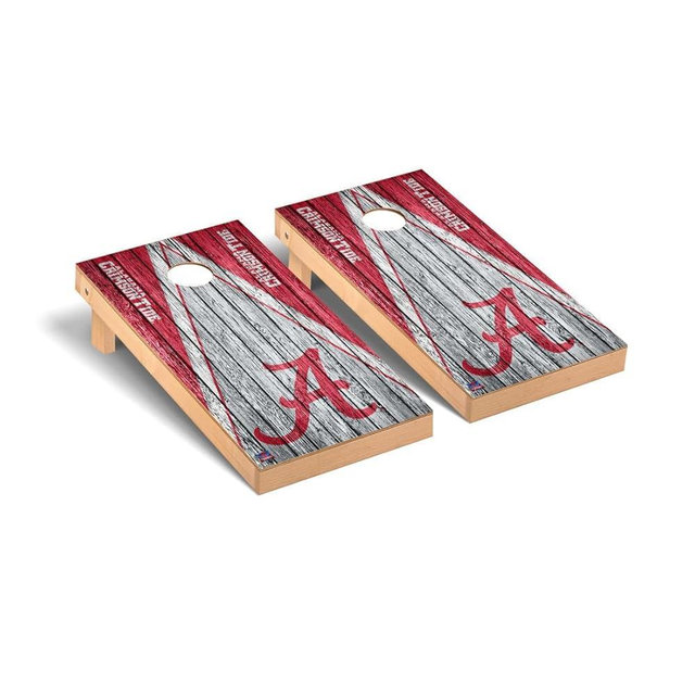 College Team Cornhole Boards, 2x4 Premium Corn Hole Game Set, Officially Licensed Cornhole Game, Perfect for Tailgates