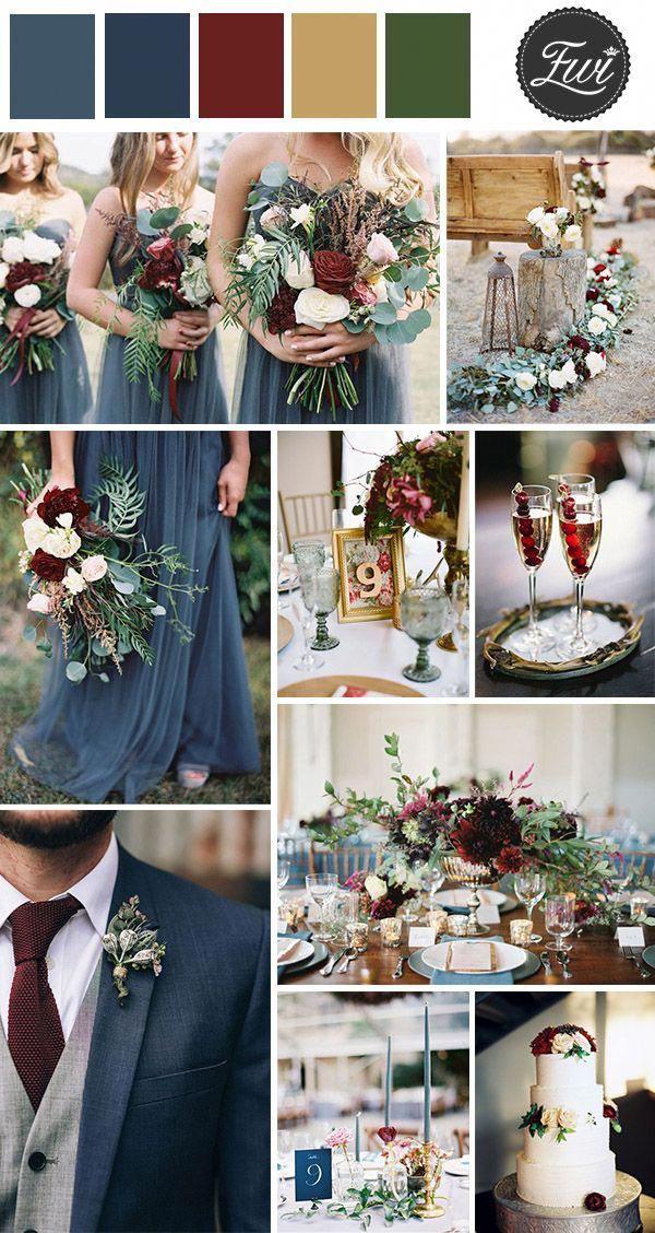 Wedding Colors for matching purposes