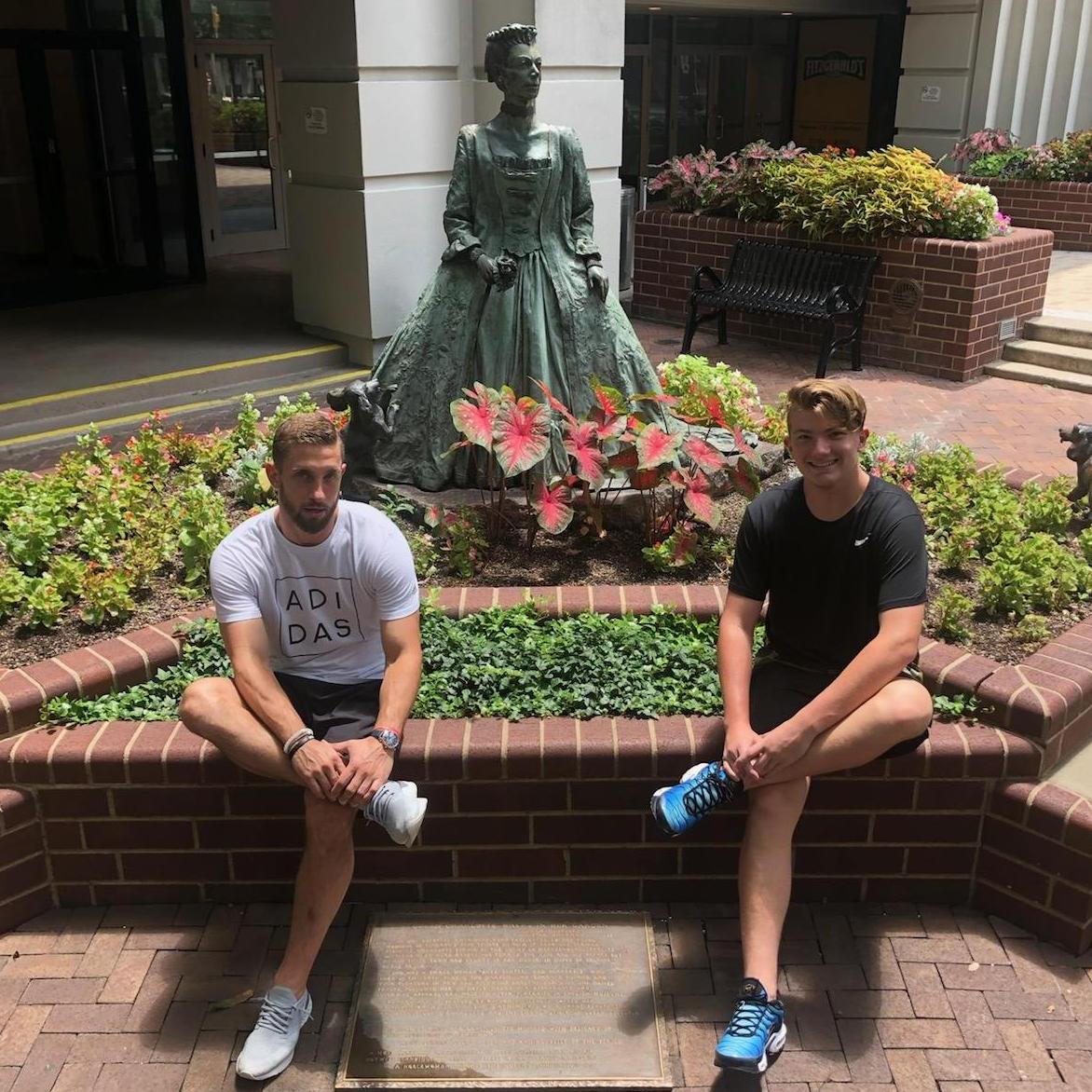 Soon to be brothers exploring Queen City