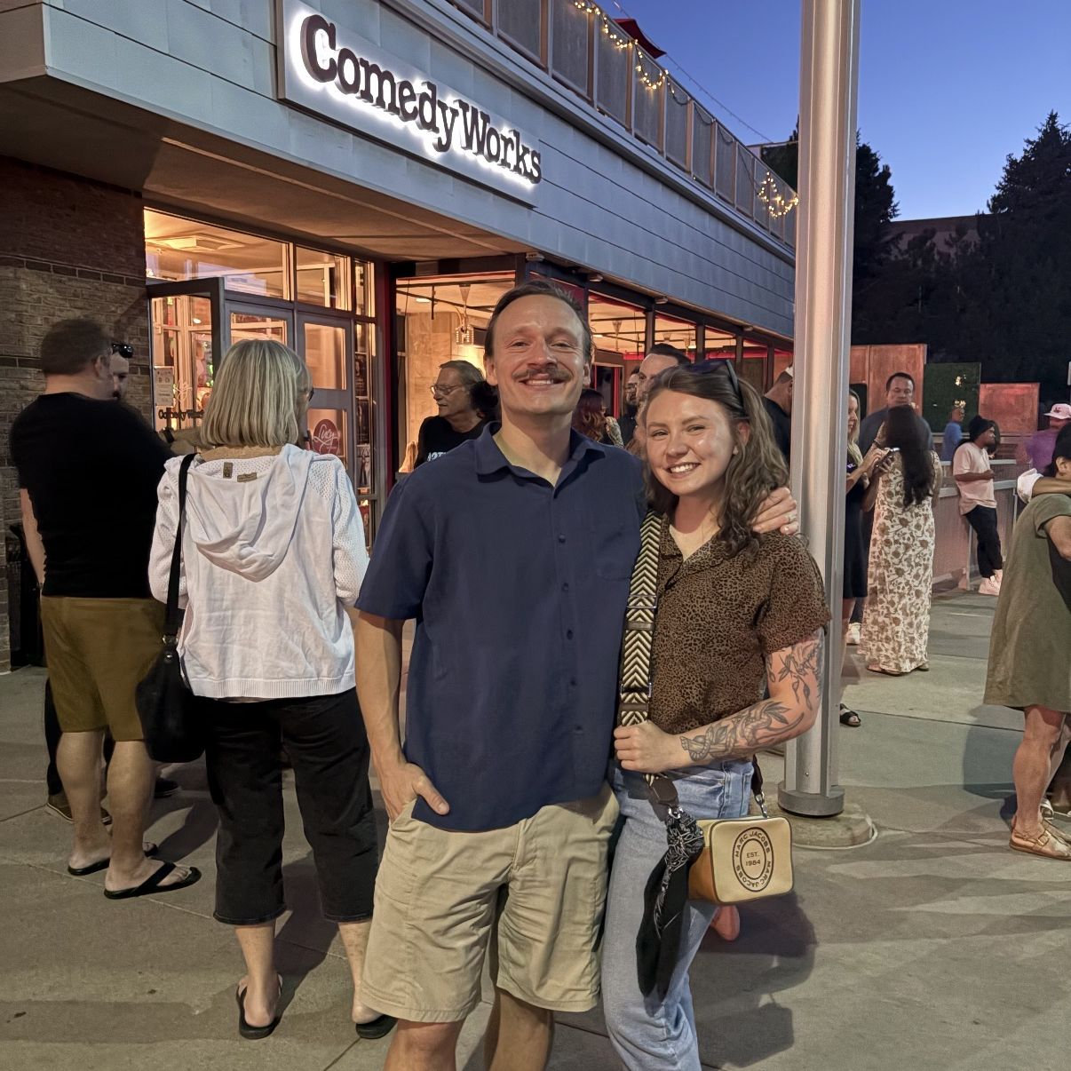 We love seeing comedy shows!