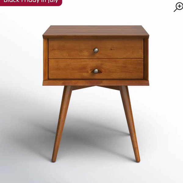 Ashlie W Solid Nightstand | Wayfair