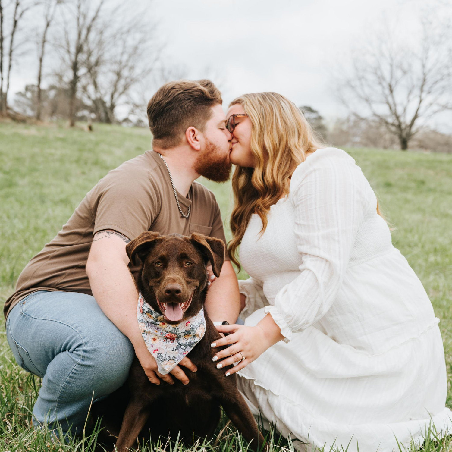 Round 1 of engagement pictures with Maple girl