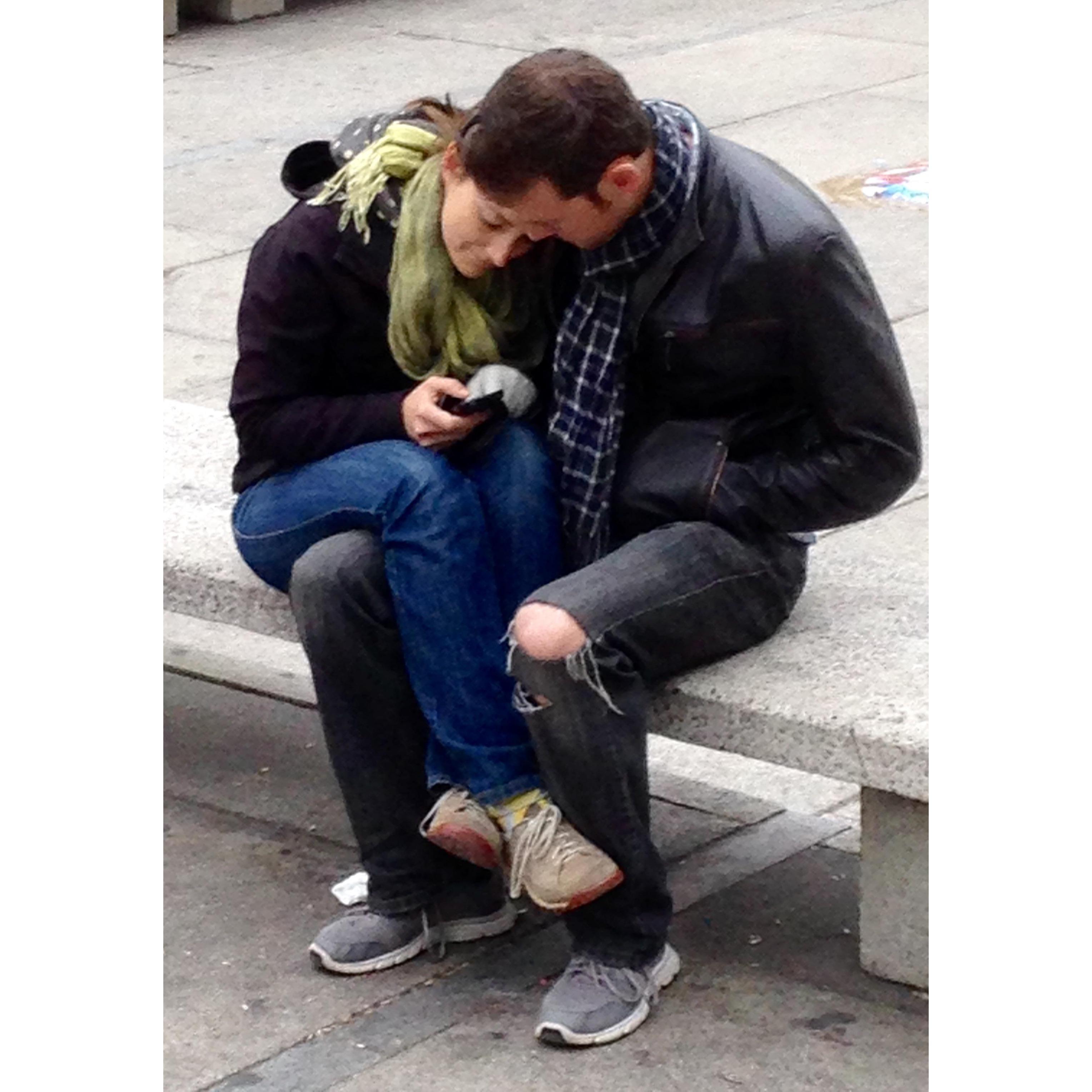 An all time favorite picture for us both. December 2015, Madrid, Spain.