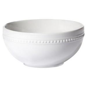 Porcelain Beaded Rim Cereal Bowl 20oz White - Threshold™
