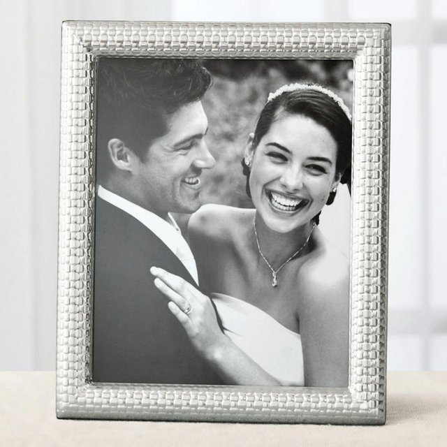 Silver Plated Parker Frame, 8x10 - Silver