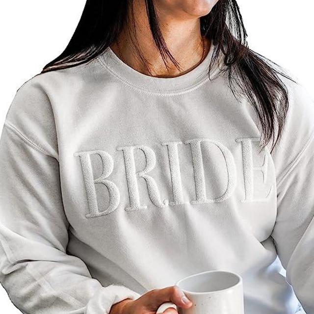 Bride Sweatshirt Mrs Sweatshirt - Custom Mrs Sweatshirt - New Mrs - Honeymoon Pajamas - Wedding Gift - Future Mrs. Gift