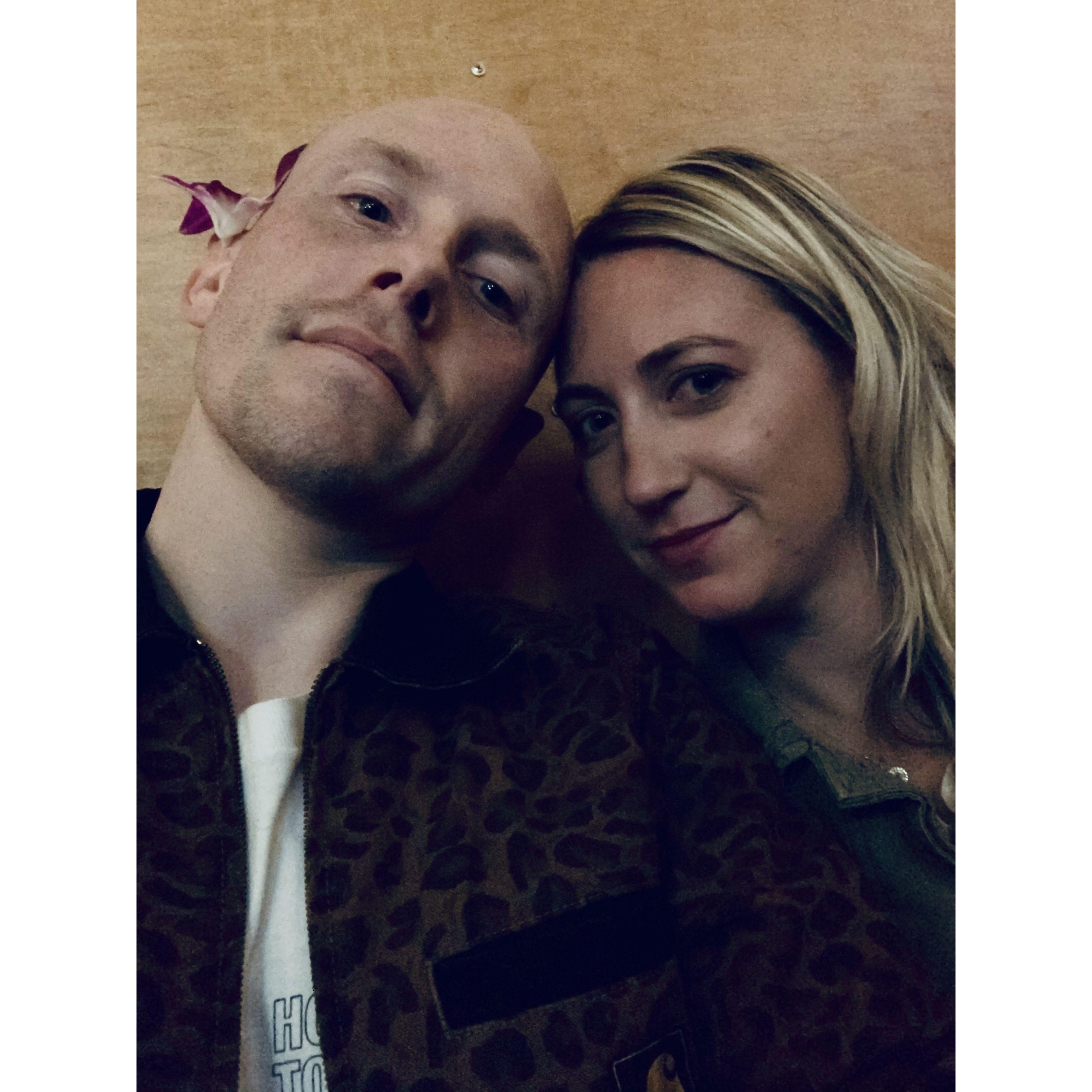One of our first dates!