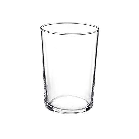 Bormioli Rocco Bodega Collection Glassware – Set Of 12 Maxi 17 Ounce Drinking Glasses For Water, Beverages & Cocktails – 17oz Clear Tempered Glass Tumblers