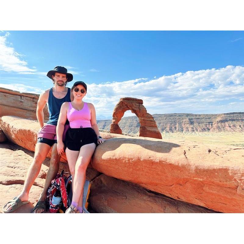 Arches National Park in Moab, UT in July 2023