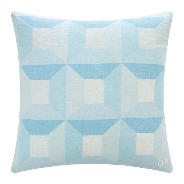 Sorrento Squares Pillow - Blue/White