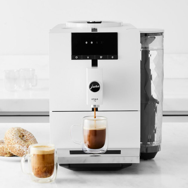 JURA ENA 4 Fully Automatic Espresso Machine, Nordic White