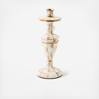 Mocha Check Candlestick