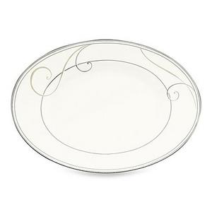 Noritake® Platinum Wave Oval Platter
