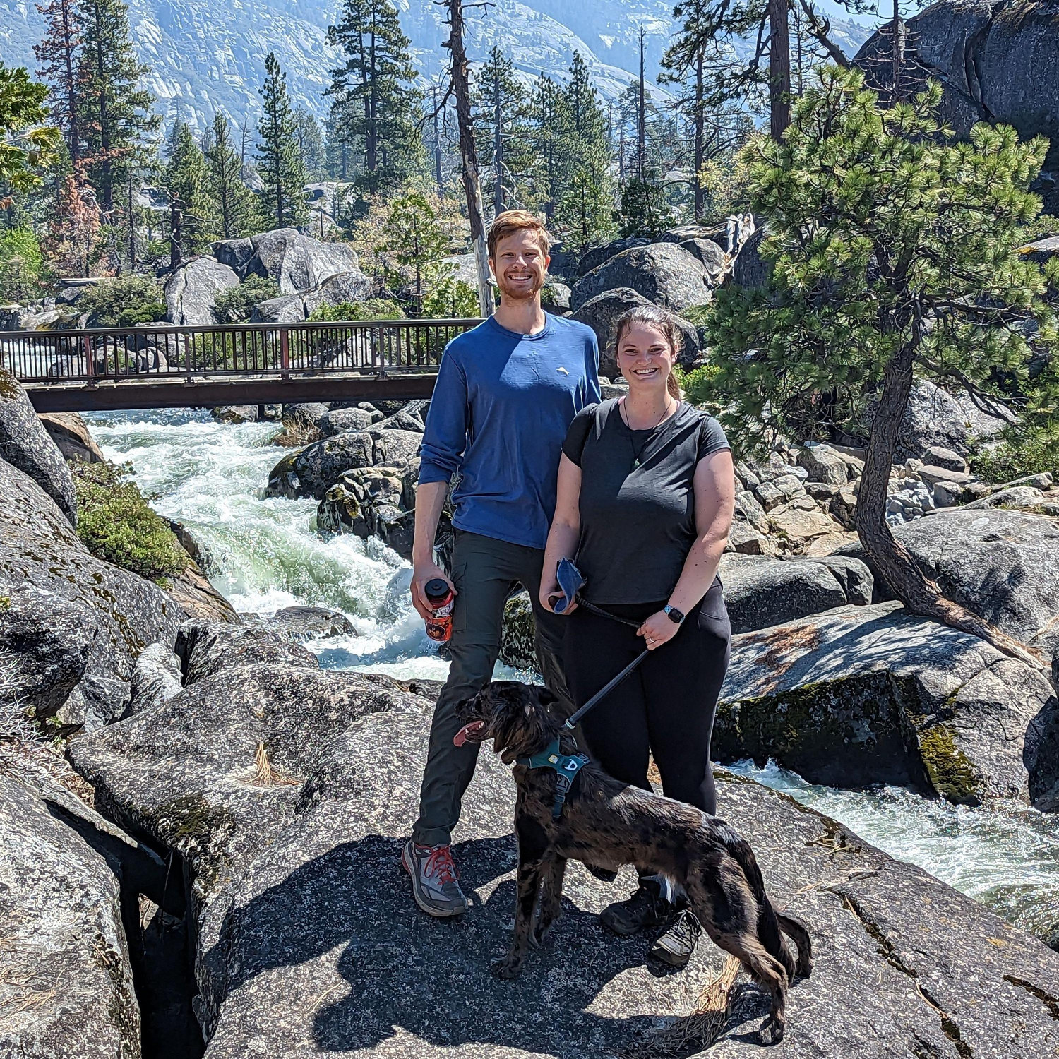 Pinecrest, CA. One of Ash & Matt's favorite places to take Pinot for a hike!