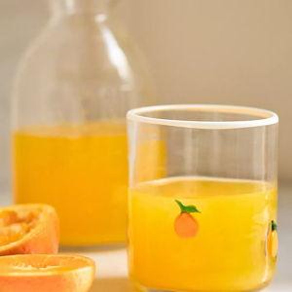 Orange Juice Glass
