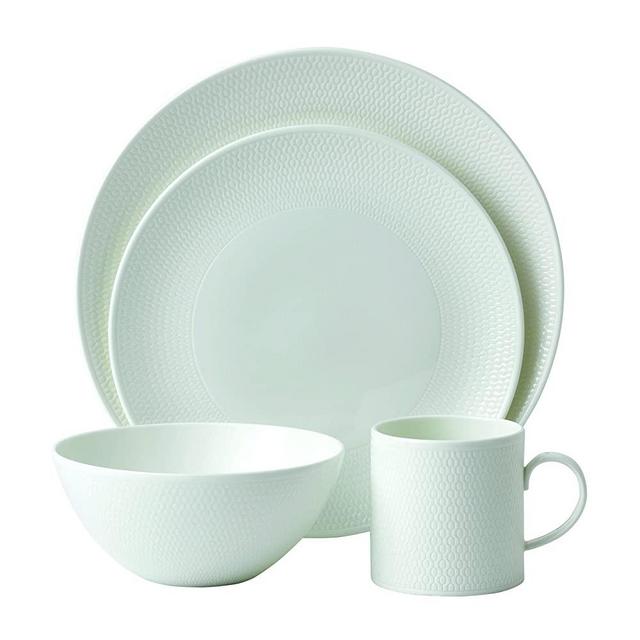 Wedgwood Gio 4-Piece Place Setting, White