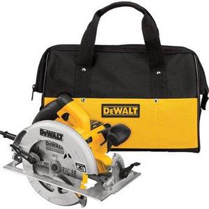 FREE SHIPPING — DEWALT Lightweight Circular Saw — 7 1/4in., 15 Amp, With Electric Brake, Model# DWE575SB