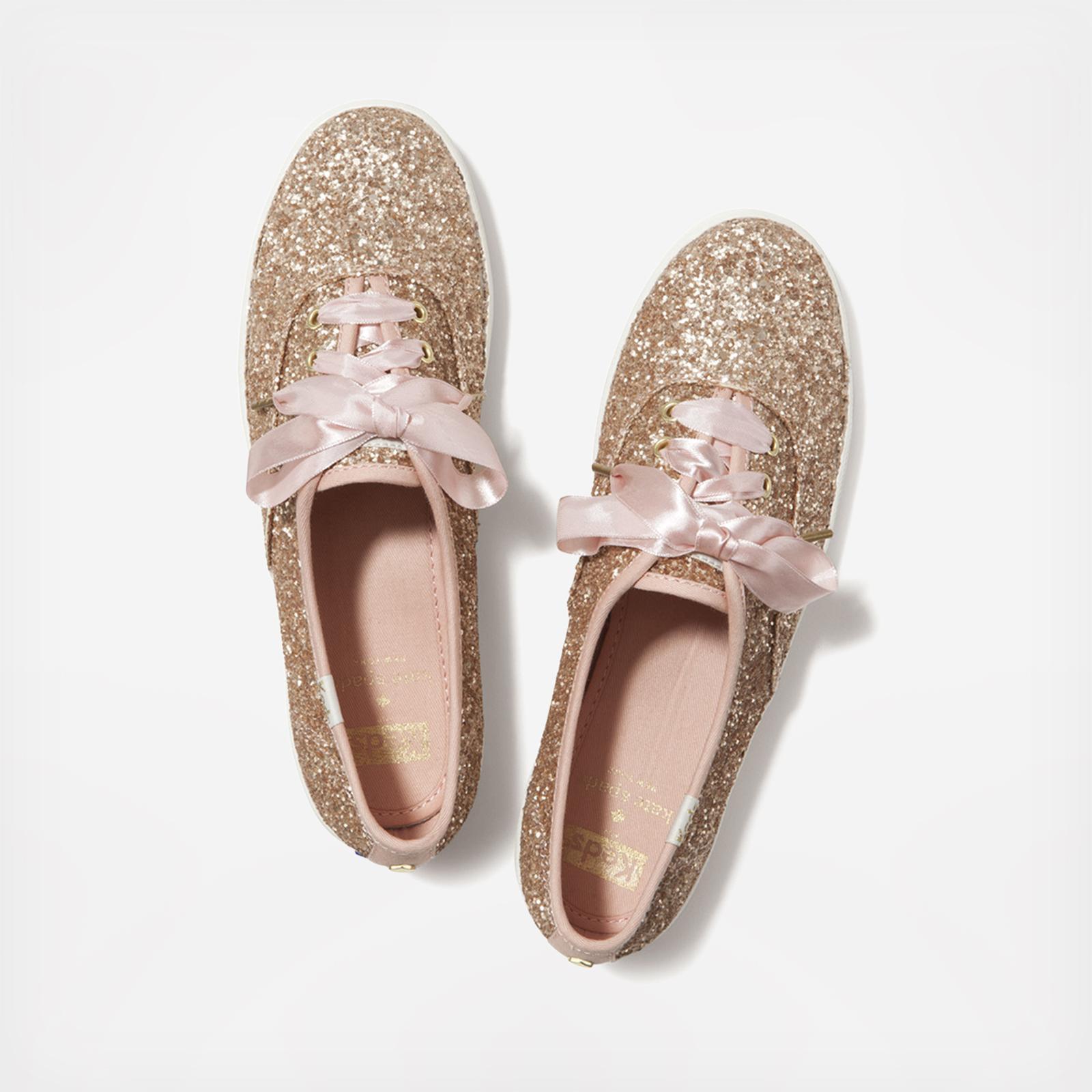 kate spade gold keds