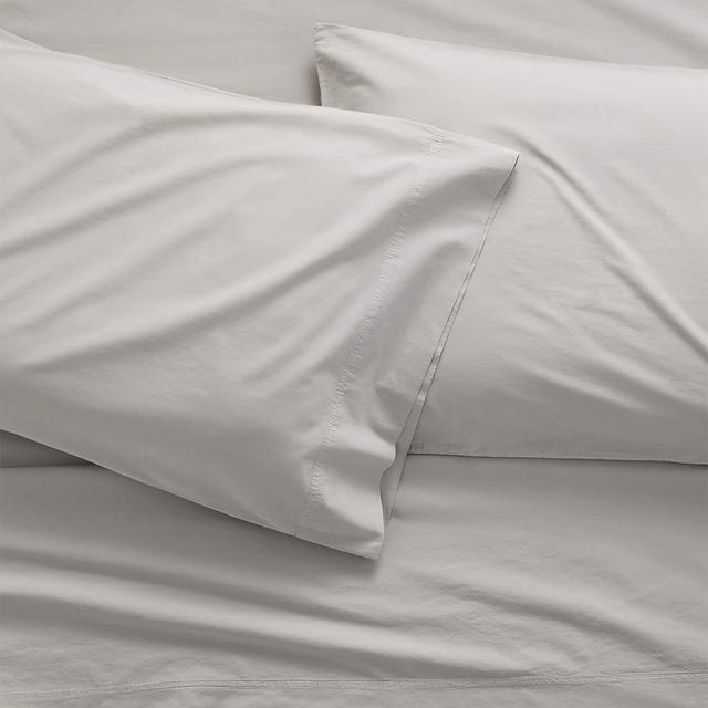 Organic Cotton Grey Queen Sheet Set