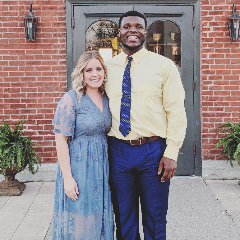 Wedding date in April 2018