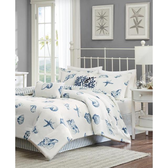 Harbor House Beach House 4-Pc. Queen Reversible Comforter Set