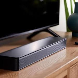 Bose TV Speaker - Soundbar for TV with Bluetooth and HDMI-ARC Connectivity, Black, Includes Remote Control