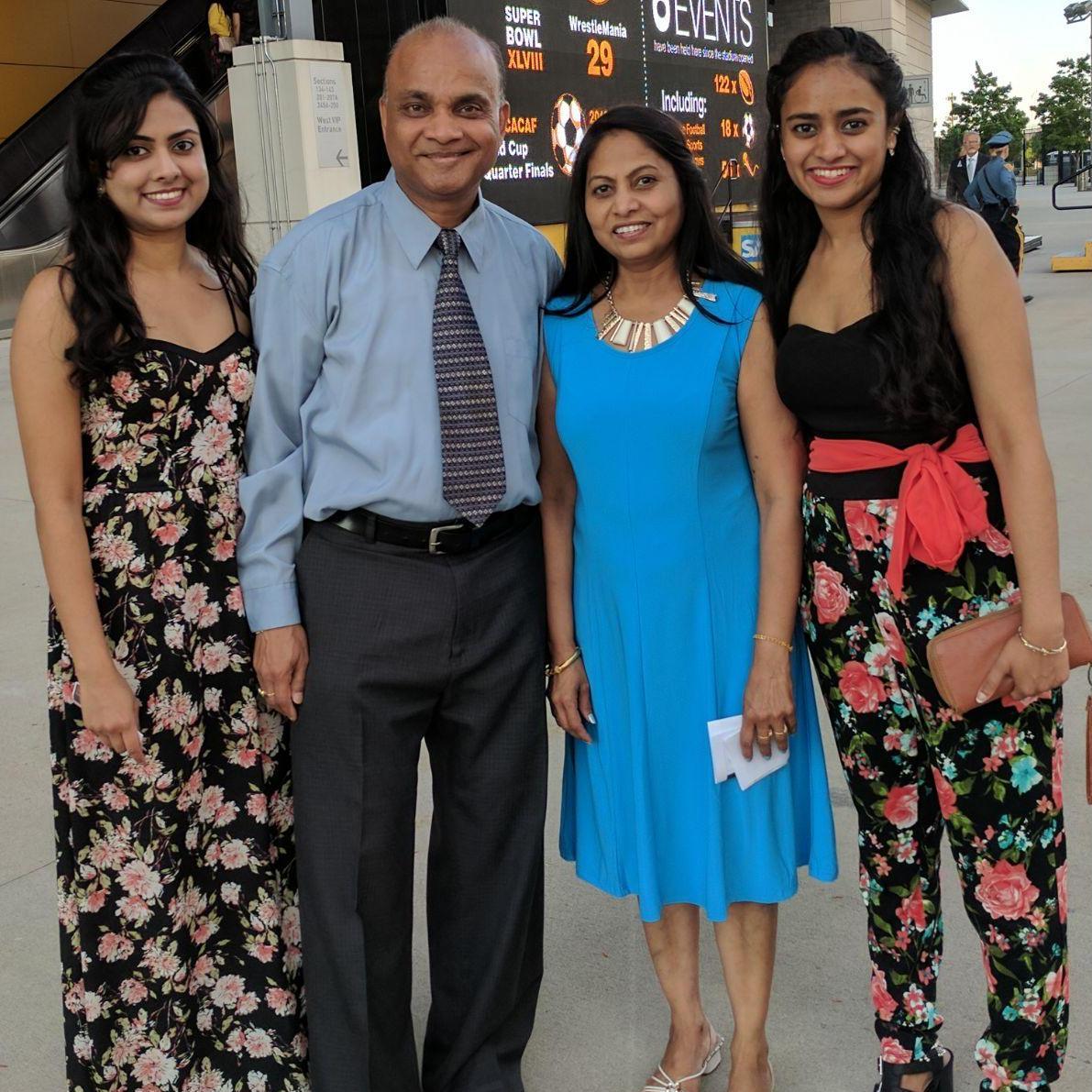 The Patel Family at the IIFA awards!